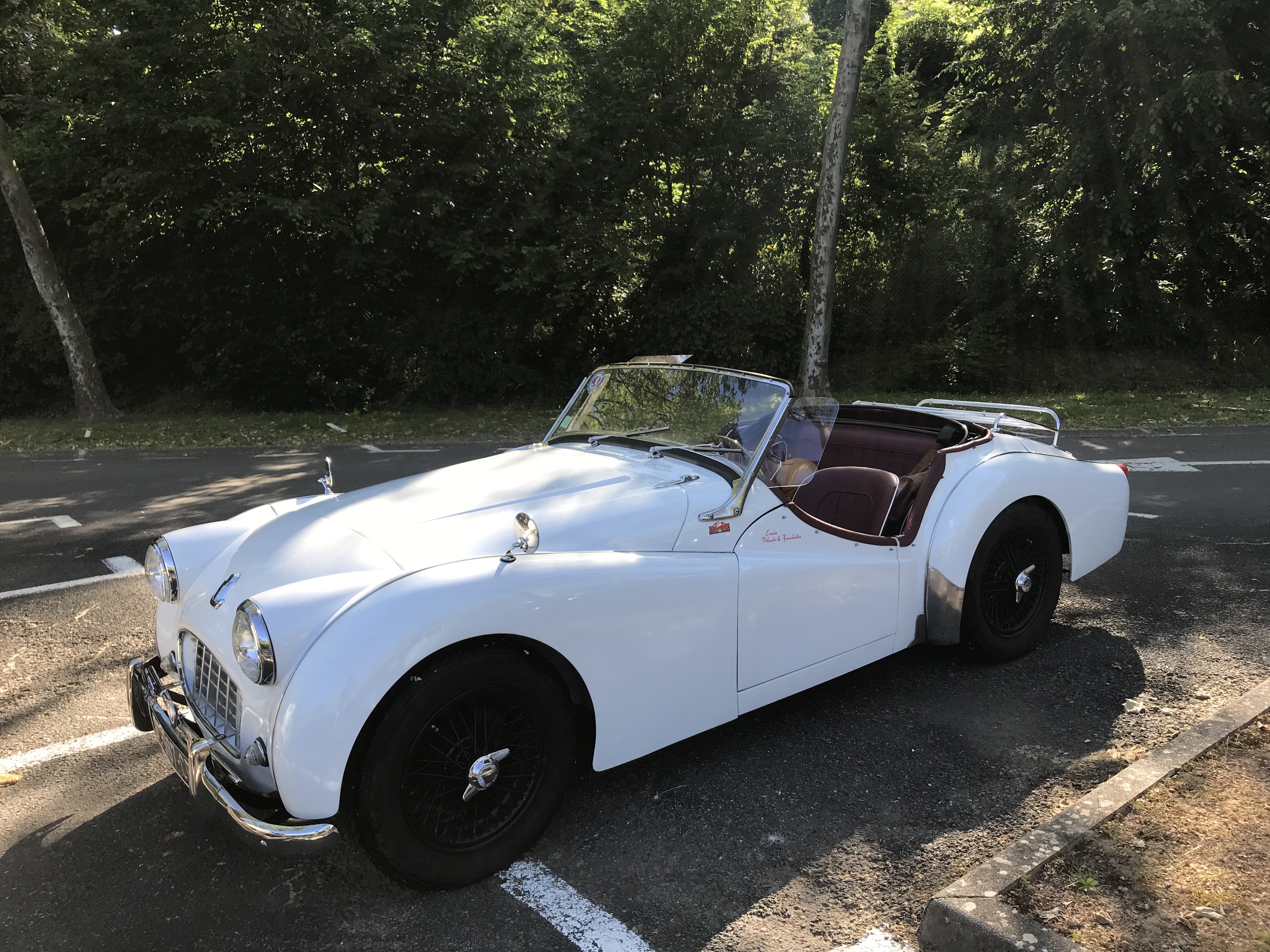 TRIUMPH TR3.    1957